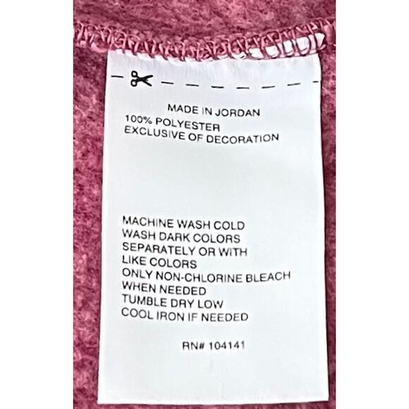 DSG LONG SLV KNIT FLEECE TURTLENECK TOP, WOMENS, M, ORCHID, WARM, FALL &  WINTER - Picture 11 of 11